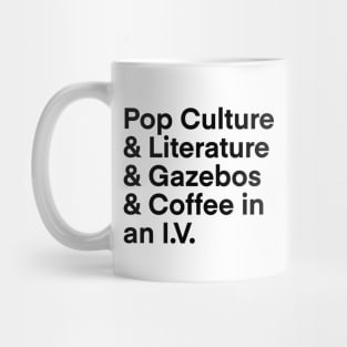 Pop Culture & Coffee 3 Mug